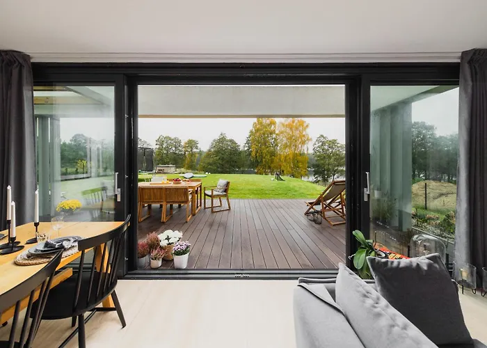 Kalwa House - Dom Nad Jeziorem Z Prywatnym Pomostem I Jacuzzi Oraz Sprzetem Wodnym Villa *